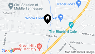 Map of 2116 Hobbs Rd Unit: M1, Nashville TN, 37215