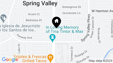 Map of 4635 Calderwood Street, Las Vegas NV, 89103