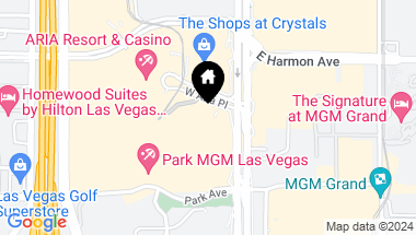 Map of 3750 Las Vegas Boulevard 2904, Las Vegas NV, 89158
