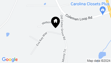 Map of Lot 1 Old Cedar Grove Road, Hillsborough NC, 27278