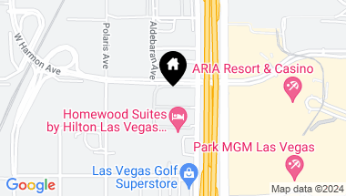 Map of 4525 Dean Martin Drive Unit 3304, Las Vegas NV, 89103