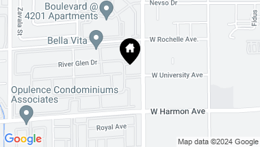 Map of 4390 Sandy River Drive 4, Las Vegas NV, 89103