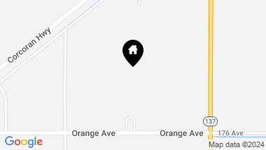 Map of 172 Orange Avenue, Corcoran CA, 93212