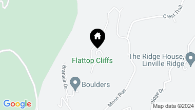 Map of 1907 Flattop Cliffs Drive, Linville NC, 28646