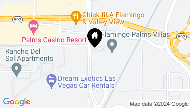 Map of 4200 South Valley View Boulevard 1003, Las Vegas NV, 89103