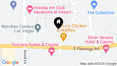 Map of 1 Hughes Center Drive PH1901, Las Vegas NV, 89169