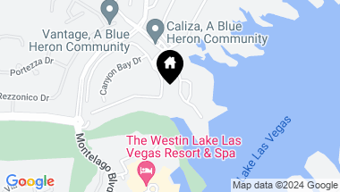 Map of 4 Rainbow Point Place, Henderson NV, 89011