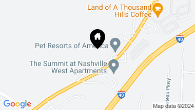 Map of 7220 Charlotte Pike, Nashville TN, 37209