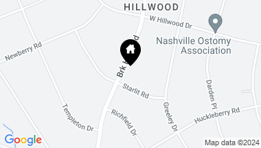 Map of 784 Brook Hollow Rd, Nashville TN, 37205