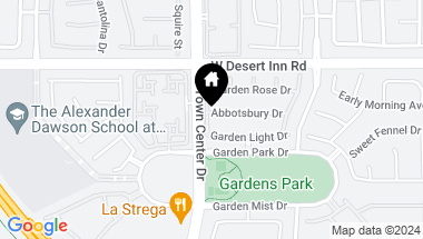 Map of 10589 Abbotsbury Drive, Las Vegas NV, 89135