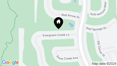 Map of 11580 Evergreen Creek Lane, Las Vegas NV, 89135