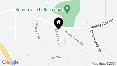 Map of 1619 Lazy Fox Lane # 49, Kernersville NC, 27284