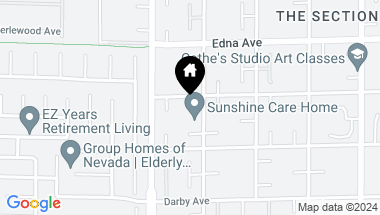 Map of 7725 Coley Avenue, Las Vegas NV, 89117