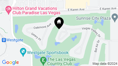 Map of 2819 Queens Courtyard Drive, Las Vegas NV, 89109