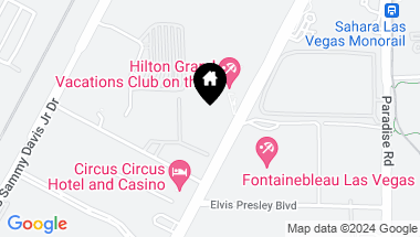 Map of 2700 Las Vegas Boulevard 4002, Las Vegas NV, 89109