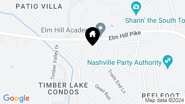 Map of 3165 Trails End Ln, Nashville TN, 37214
