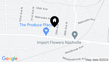 Map of 109 39th Ave, N, Nashville TN, 37209