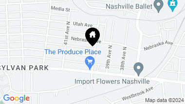 Map of 4000 Colorado Ave, Nashville TN, 37209