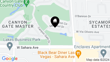 Map of 8625 LAKERIDGE Circle, Las Vegas NV, 89117