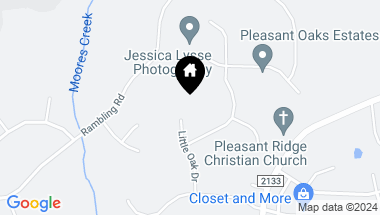 Map of 4910 Little Oak Drive, Greensboro NC, 27410