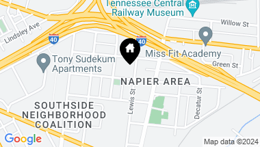 Map of 110 Lewis St, Nashville TN, 37210
