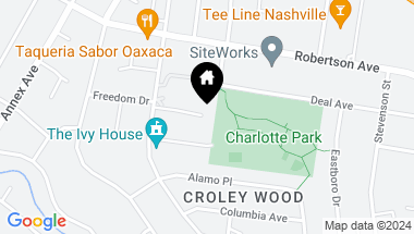 Map of 238 Croleywood Lane, Nashville TN, 37209