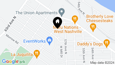 Map of 5700 California Avenue Unit: 48, Nashville TN, 37209