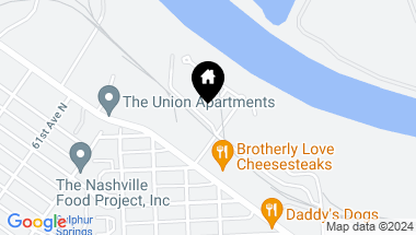 Map of 1633 54th Ave, N Unit: 25, Nashville TN, 37209