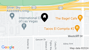 Map of 7912 Fanciful Avenue, Las Vegas NV, 89145
