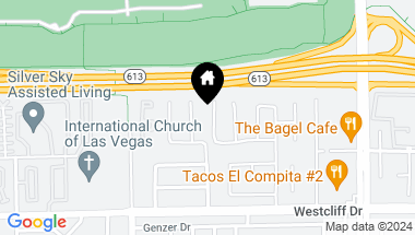 Map of 373 Soubrette Court, Las Vegas NV, 89145
