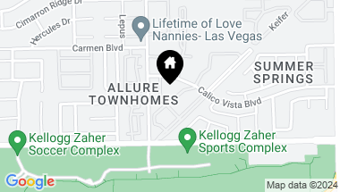 Map of 925 Falconhead Lane 202, Las Vegas NV, 89128
