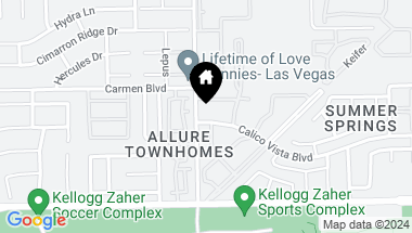 Map of 7960 Calico Vista Boulevard 202, Las Vegas NV, 89128