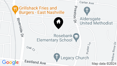 Map of 944 Dalebrook, Nashville TN, 37206