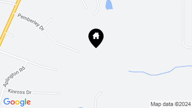 Map of 7600 Pemberley Drive, Oak Ridge NC, 27310
