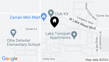 Map of 2528 Sierra Luna Avenue 102, Las Vegas NV, 89106