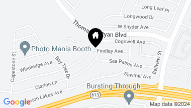 Map of 10600 Clarion Lane, Las Vegas NV, 89134