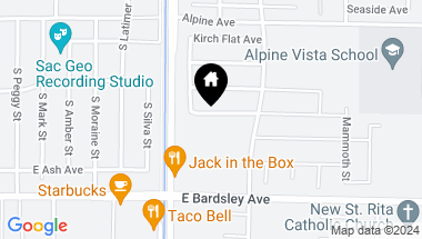 Map of 2355 Kelty Meadow Avenue, Tulare CA, 93274
