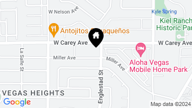 Map of 2 Miller, North Las Vegas NV, 89030