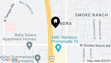 Map of 2451 North Rainbow Boulevard 1062, Las Vegas NV, 89108