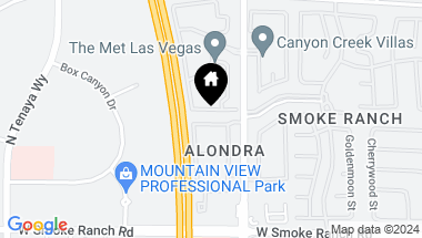 Map of 2451 North Rainbow Boulevard 1121, Las Vegas NV, 89108