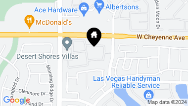 Map of 3151 Soaring Gulls Drive 1181, Las Vegas NV, 89128