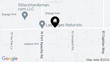 Map of 9112 Granite Knoll Court, Las Vegas NV, 89129