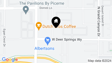 Map of W Deer Springs Way, Las Vegas NV, 89149