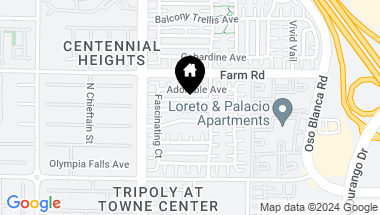 Map of 9108 Entrancing Avenue, Las Vegas NV, 89149