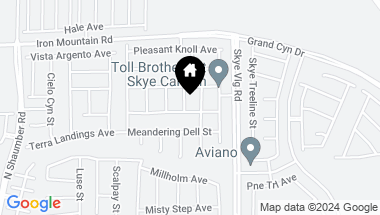 Map of 8994 Powell Springs Street, Las Vegas NV, 89166