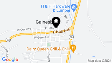 Map of 304 W Hull Avenue, Gainesboro TN, 38562