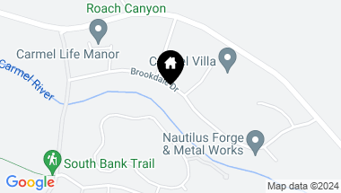 Map of 6250 Brookdale Drive, Carmel CA, 93923
