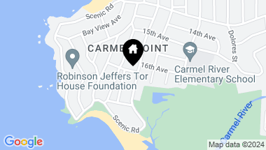 Map of 26334 Carmelo ST, CARMEL CA, 93923