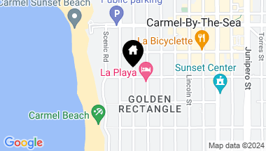 Map of 0 NW Corner of Carmelo & 8th, CARMEL CA, 93921