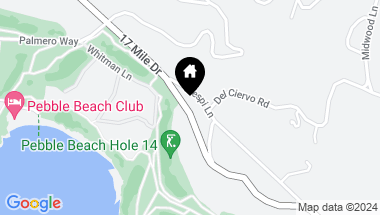 Map of 3365 17 Mile DR, PEBBLE BEACH CA, 93953